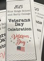 Veterans Day Celebration at Blue Ridge School & Early College